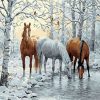 Figuredart Chevaux Se Dsaltrant | Paysages