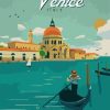 Figuredart Venise Vintage | Affiche Vintage