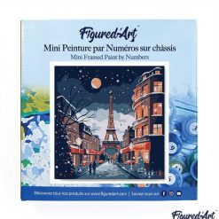 Figuredart Mini Peinture Par Numros 20X20Cm Avec Cadre No00Ebl Paris | Ville