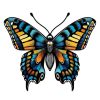 Figuredart Puzzle 2D En Bois - Papillon Majestueux | Puzzle En Bois 2D