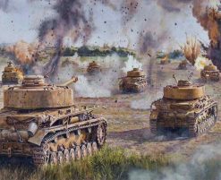 Figuredart Guerre Des Tanks | Paysages