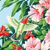 Figuredart Colibri Dans Les Fleurs | Fleurs