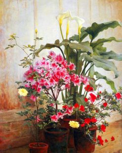 Figuredart Ct D'Une Serre - George Cochran Lambdin | Fleurs