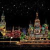 Figuredart Peinture Gratter - Moscou En Russie | Peinture A Gratter