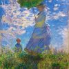 Figuredart Broderie Diamant - La Promenade - Monet | Broderie Diamant Reproduction D'Oeuvres