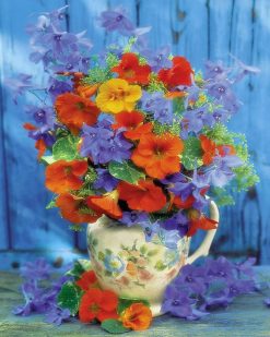 Figuredart Bouquet Orange Et Violet | Fleurs