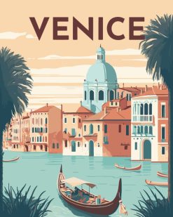 Figuredart Affiche Vintage Venise | Affiche Vintage