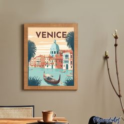 Figuredart Affiche Vintage Venise | Affiche Vintage