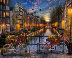 Figuredart Canal Amsterdam | Paysages