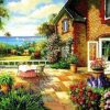 Figuredart Sur La Terrasse De Maison En Bord De Mer | Paysages