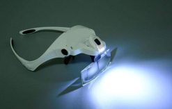 Figuredart Lunettes Loupe De Prcision Avec Lampe Led | Materiel Et Accessoires