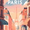 Figuredart Affiche Vintage Paris | Ville