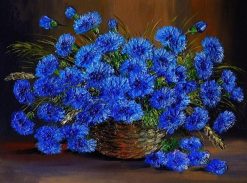 Figuredart Belles Fleurs Bleues | Fleurs