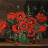 Figuredart Coquelicots Et Arrire Plan Sombre | Fleurs