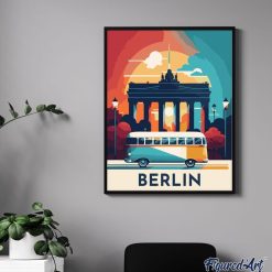 Figuredart Affiche Vintage Berlin | Affiche Vintage