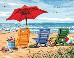 Figuredart Chaises La Plage | Paysages