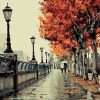 Figuredart Promenade Sur Les Quais En Automne | Ville