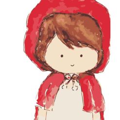 Figuredart Peinture Enfants Chaperon Rouge | Enfants