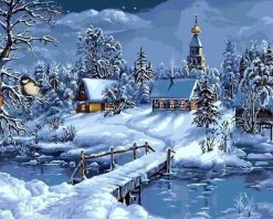 Figuredart Paysage D'Hiver | Paysages