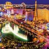 Figuredart Broderie Diamant - Las Vegas De Nuit | Broderie Diamant Ville