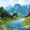 Figuredart Vue Sur Les Montagnes | Paysages