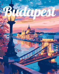 Figuredart Affiche De Voyage Budapest | Paysages