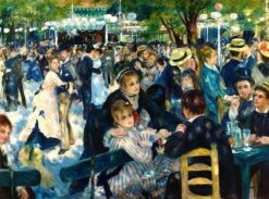 Figuredart Bal Du Moulin De La Galette Renoir | Reproduction D'Oeuvres