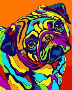 Figuredart Chien Et Couleurs Pop Art | Pop Art