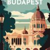 Figuredart Affiche Vintage Budapest | Affiche Vintage