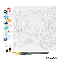 Figuredart Mini Peinture Par Numros 20X20Cm Avec Cadre Valence | Paysages