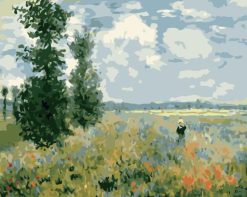 Figuredart Monet Champ De Coquelicots | Reproduction D'Oeuvres