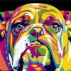 Figuredart Bulldog Pop Art | Pop Art