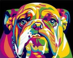 Figuredart Bulldog Pop Art | Pop Art