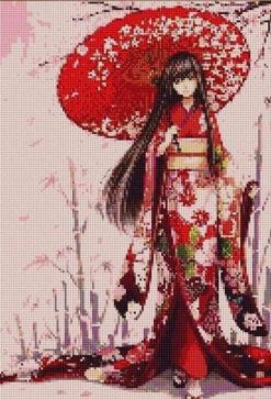 Figuredart Broderie Diamant - Geisha | Broderie Diamant Envies D'Ailleurs