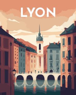 Figuredart Affiche Vintage Lyon | Affiche Vintage