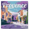 Figuredart Mini Peinture Par Numros 20X20Cm Avec Cadre Printemps En Provence | Paysages