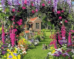 Figuredart Jardin Fleuri Color | Paysages