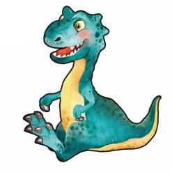 Figuredart Puzzle 2D En Bois - Petit Dinosaure | Puzzle En Bois 2D