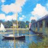 Figuredart Le Pont D'Argenteuil - Monet | Paysages