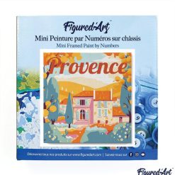 Figuredart Mini Peinture Par Numros 20X20Cm Avec Cadre Automne En Provence | Ville