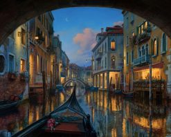 Figuredart Visite Du Canal De Venise | Paysages