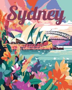 Figuredart Affiche De Voyage Sydney | Paysages