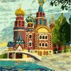 Figuredart Saint Petersbourg Vintage | Affiche Vintage